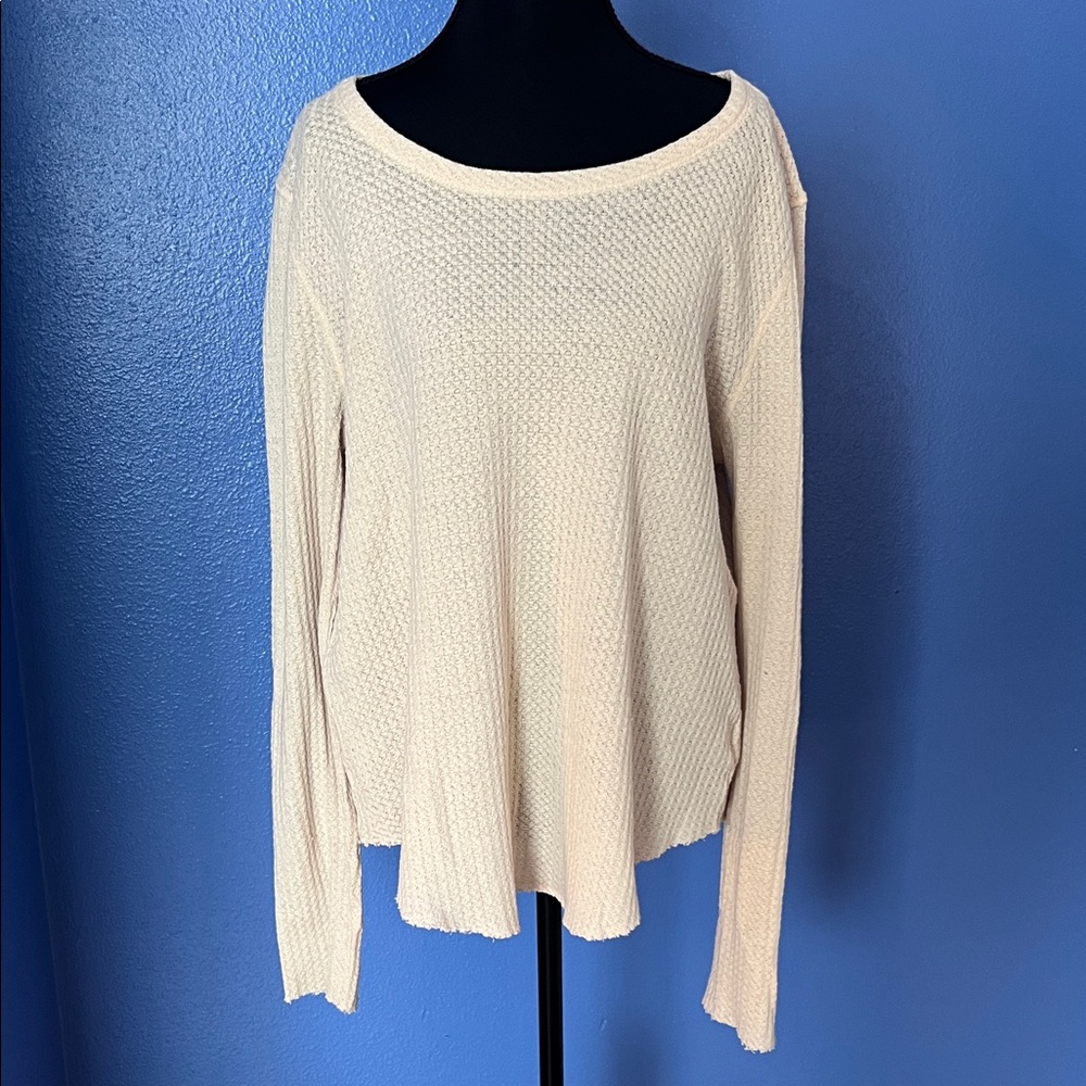 Truly Madly Deeply Cream Long Sleeve Thermal